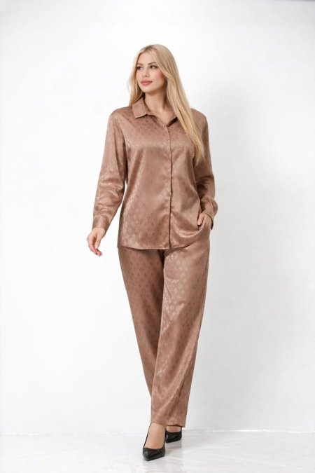 طقم كم طويل لويس فيتون