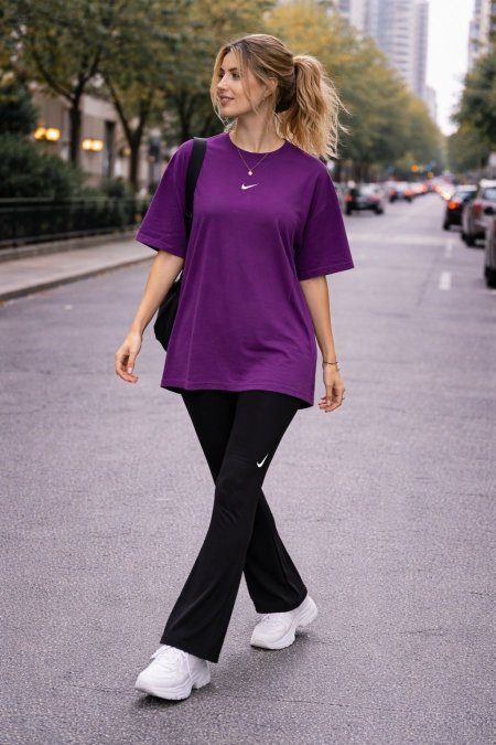 طقم رياضي نايك (تايتس اسبانيولي + نص كم)