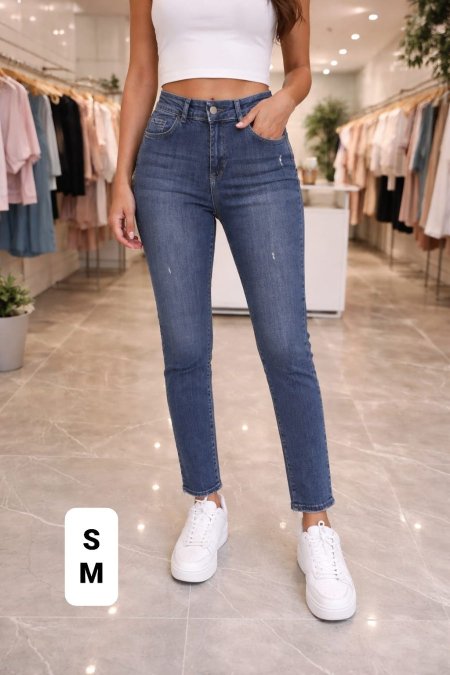 بنطلون جينز سكني