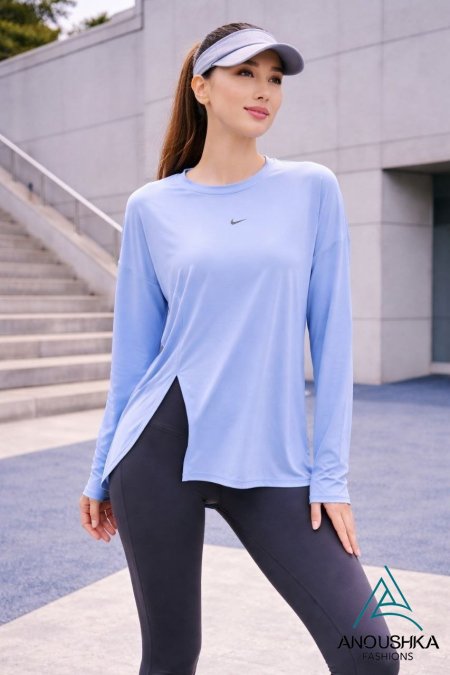 بلوزة نايك نايلون للجيم