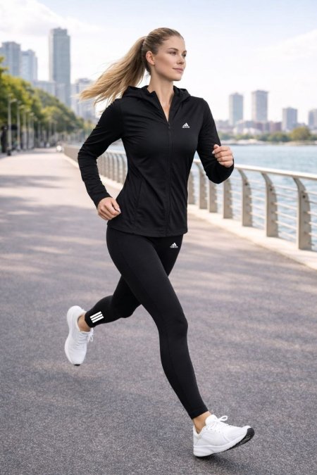 بدلة اديداس Dry Fit سحاب كامل