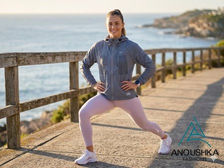 جاكيت براشوت مع تايتس فل ليكرا نايك