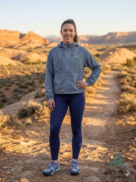 جاكيت براشوت مع تايتس فل ليكرا نايك