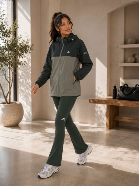 جاكيت اديداس Dry Fit Sport - Full Likra